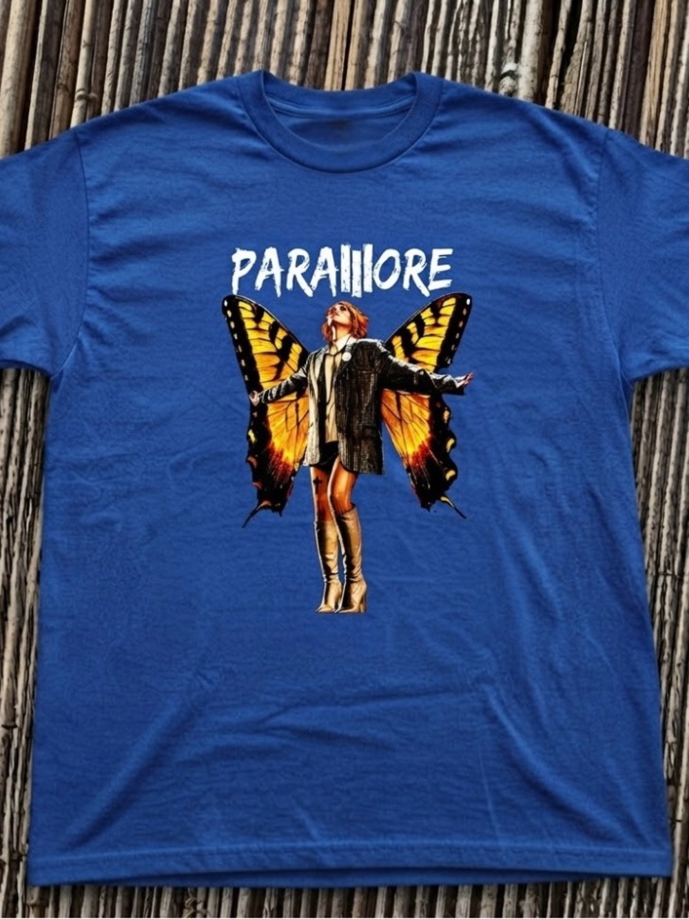 Paramore Butterfly Wings Rock Band Music T-Shirt